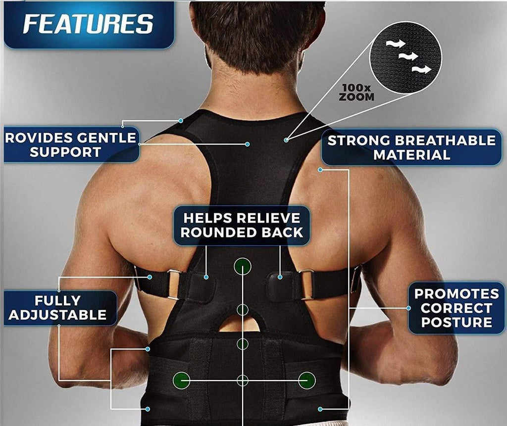 Posture Corrector Belt – Unisex | Adjustable Back Support for Everyday Use