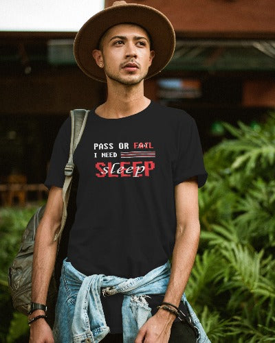 Pass or Fail || Unisex Standard Crew T-Shirt