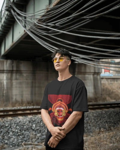 theyyam 1 || Unisex Terry Oversized Tee